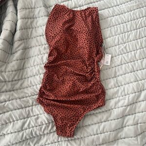 Kona Sol Target NWT one piece swimsuit full coverage